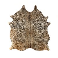 Leopard Printed Hide Rug