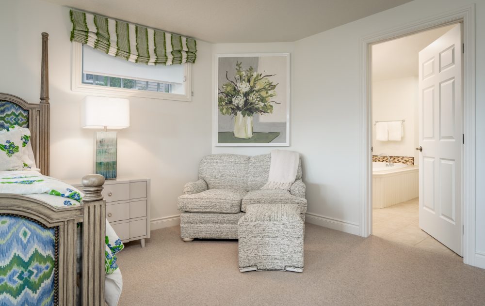 Bedroom 2 Love Seat and Bath