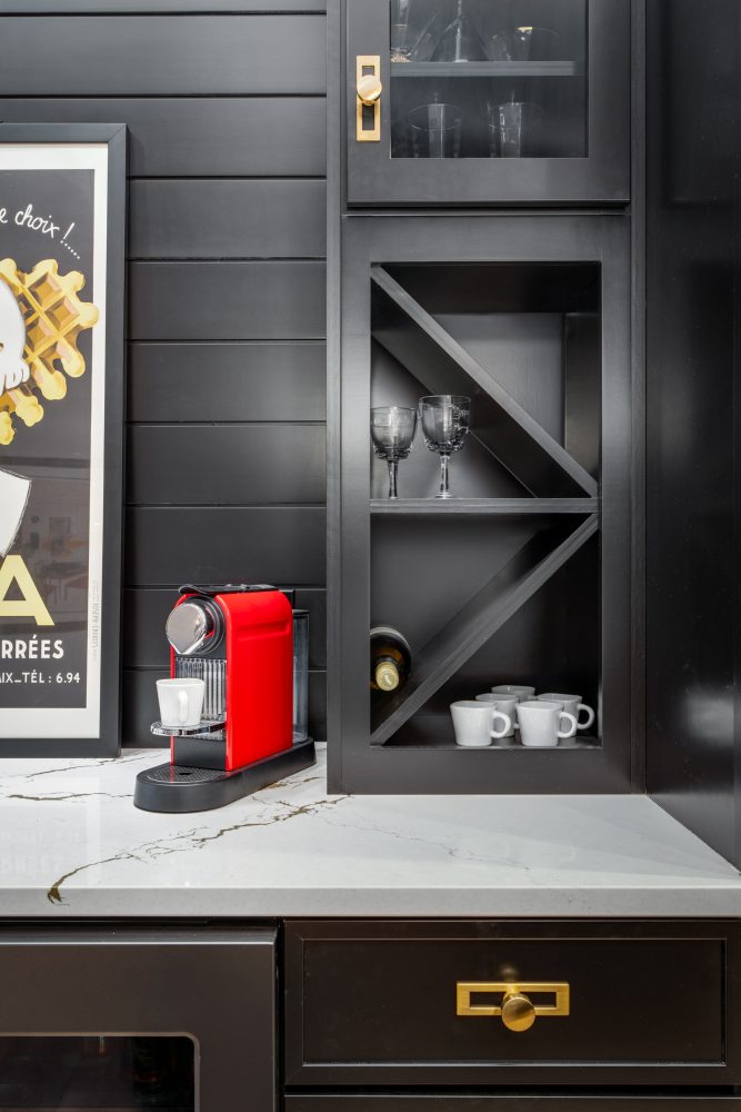 Coffee and Wine Nook Close Up