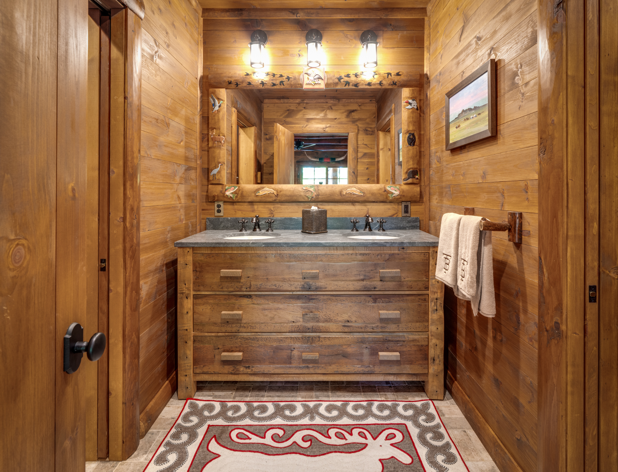 Downstairs Bedroom Bathroom Vanity