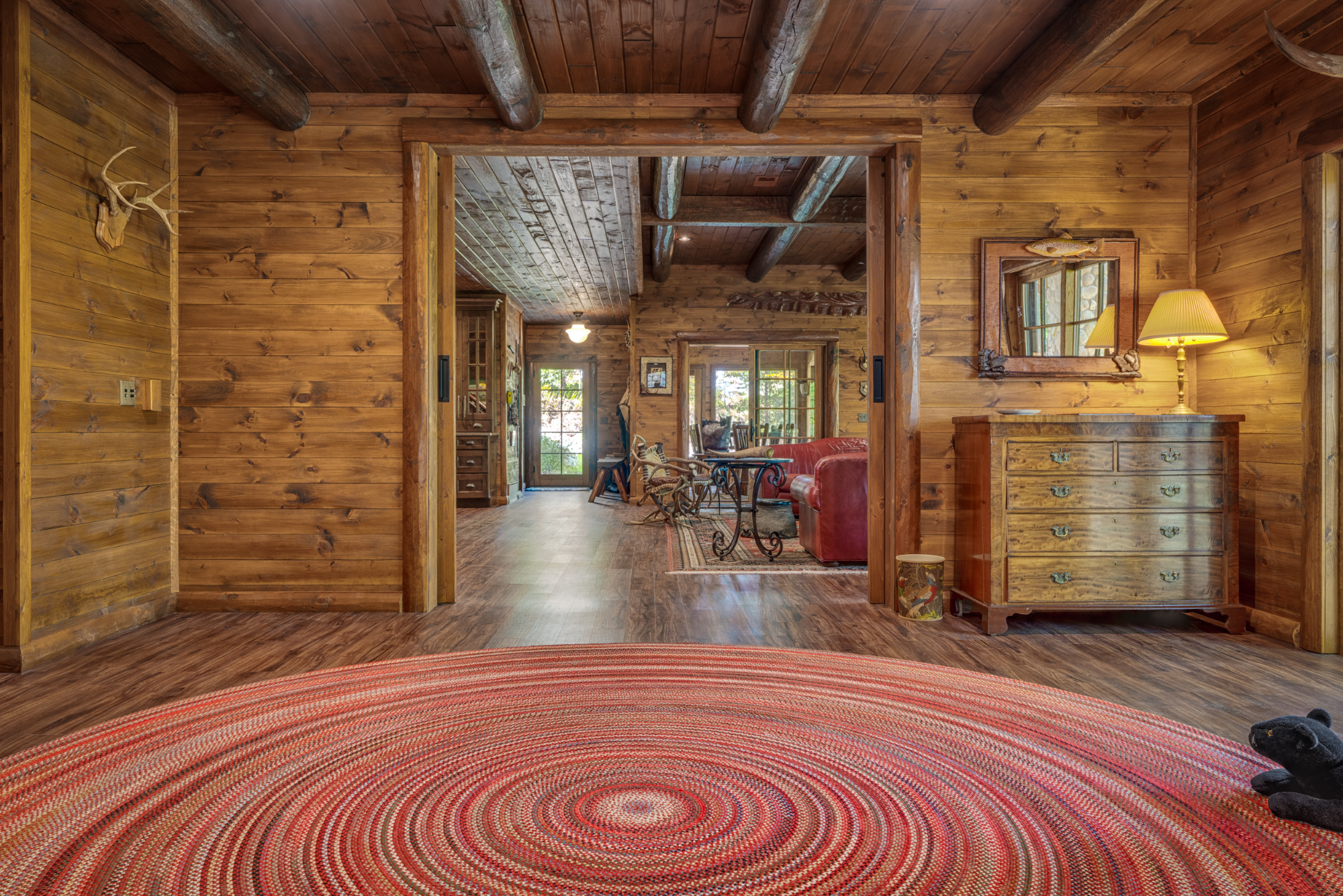Downstairs Bedroom into Family Room
