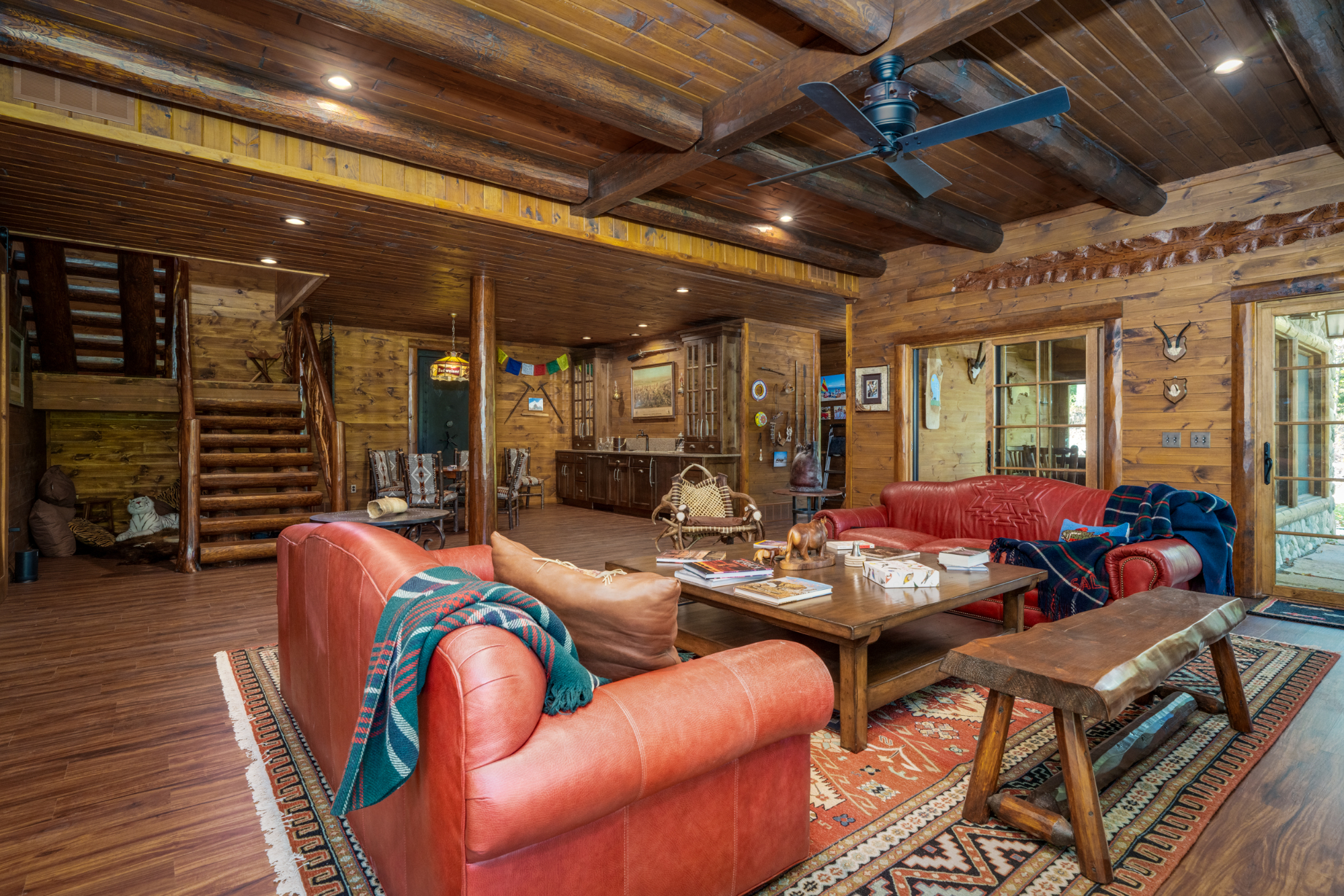 Family Room from Next to Fireplace