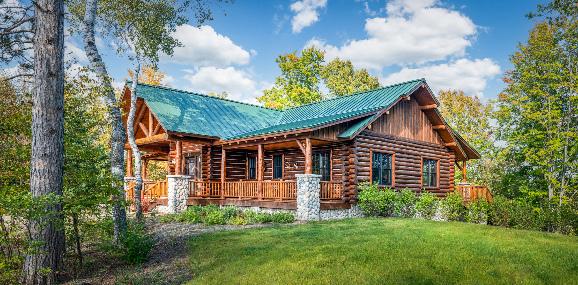 Front and Right Side View of