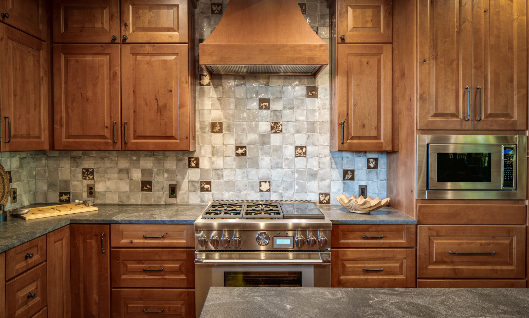 Kitchen Stove and Hood