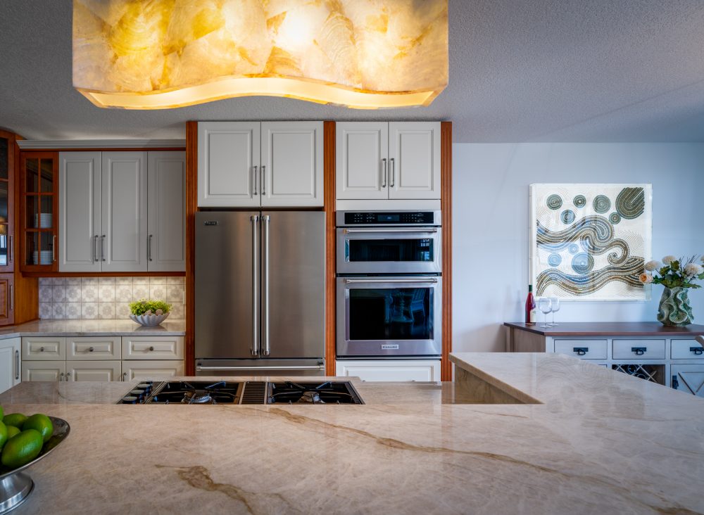 Kitchen Stove and Island Light