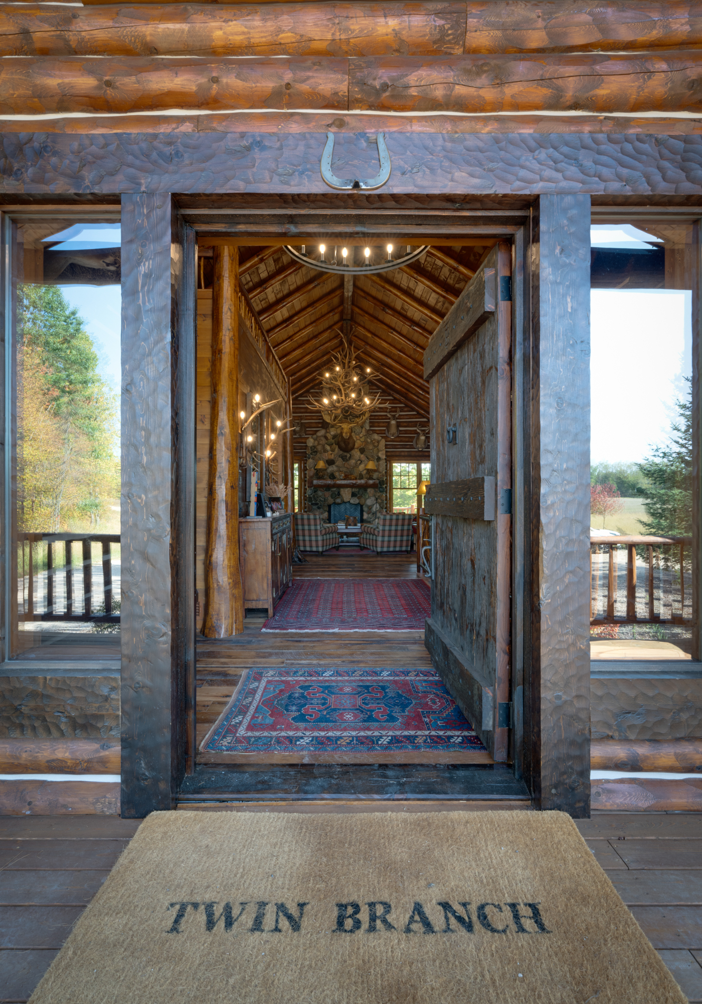 Looking Into The Front Door